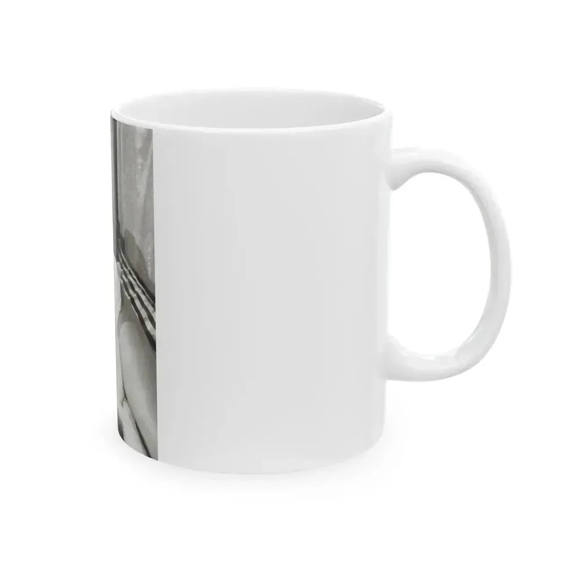 Bettie Page #756 (Vintage Female Icon) White Coffee Mug - Go Mug Yourself