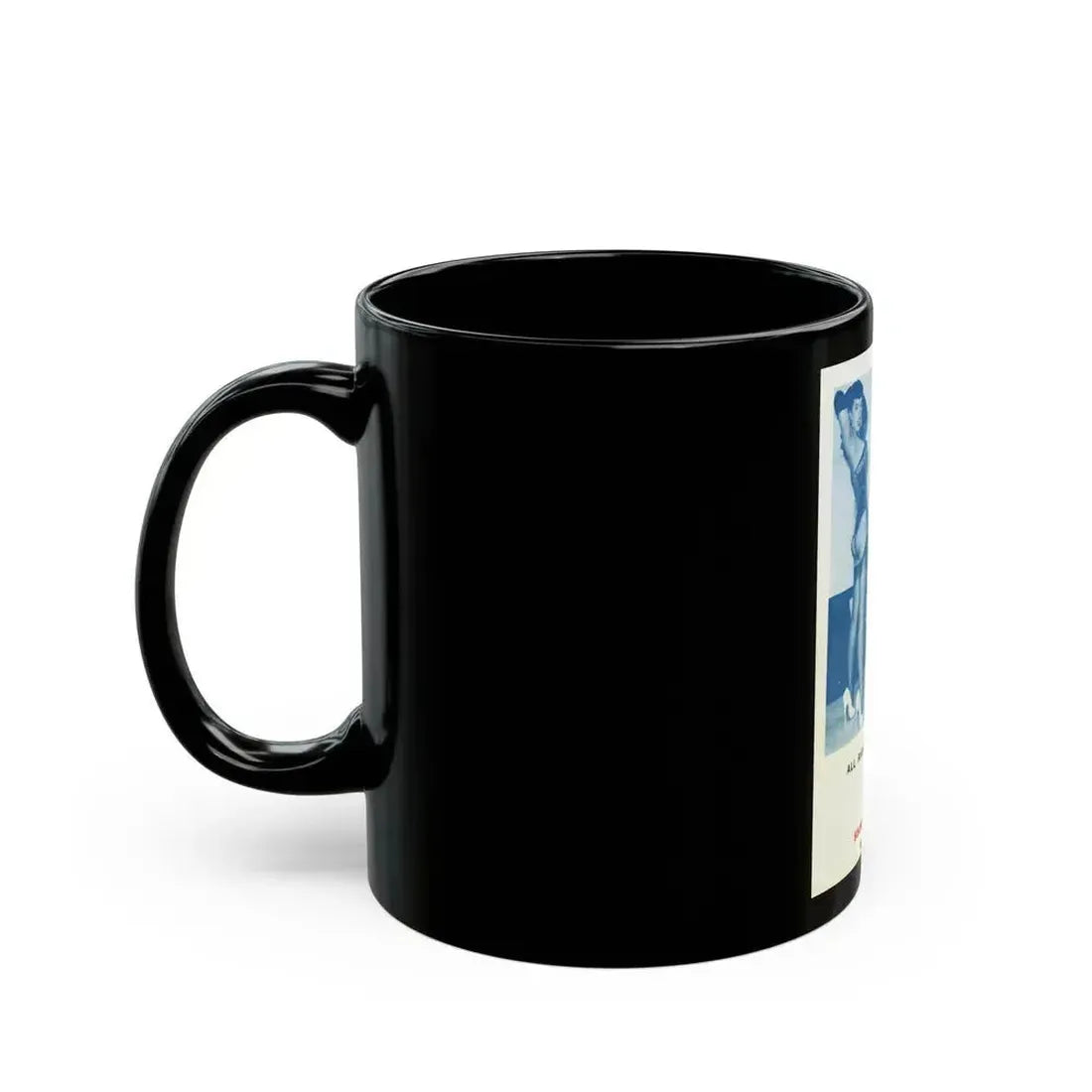 Bettie Page #763 (Vintage Female Icon) Black Coffee Mug - Go Mug Yourself