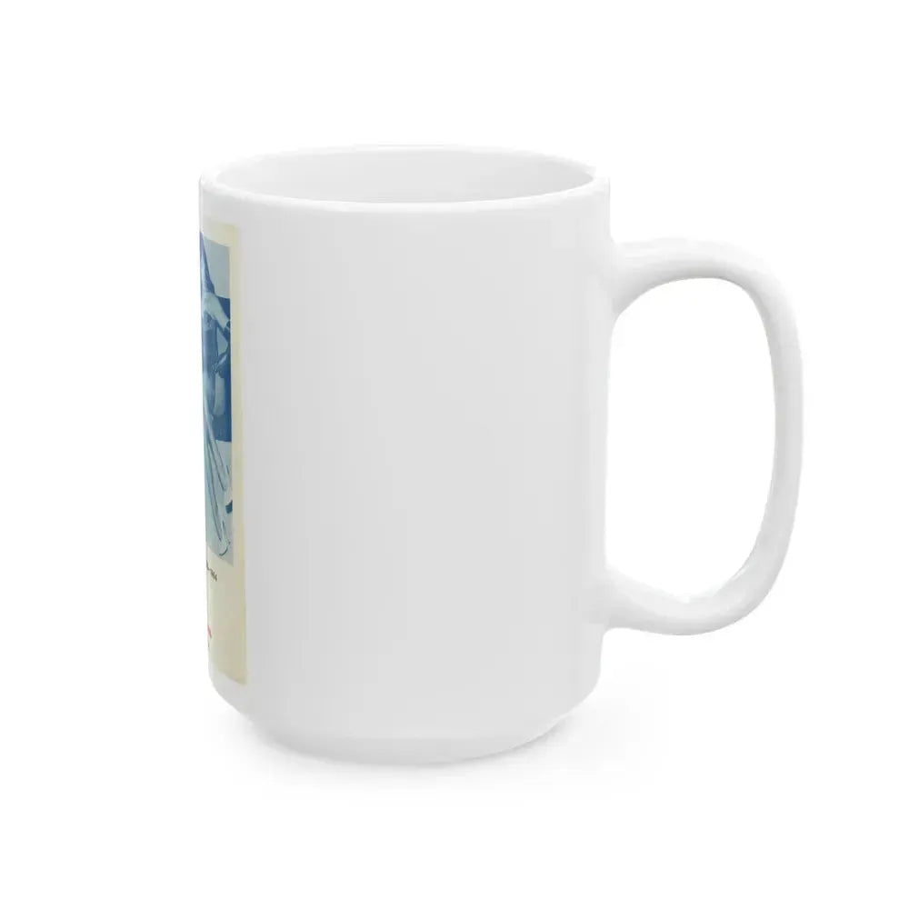 Bettie Page #763 (Vintage Female Icon) White Coffee Mug - Go Mug Yourself