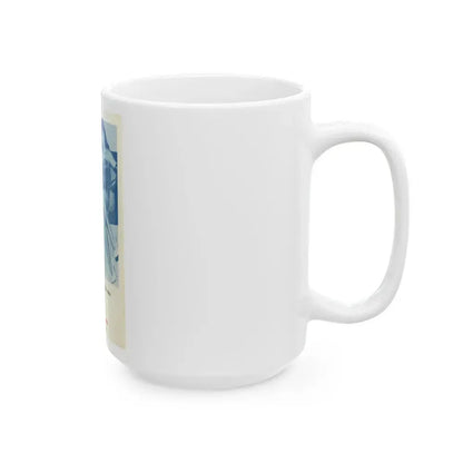 Bettie Page #763 (Vintage Female Icon) White Coffee Mug - Go Mug Yourself