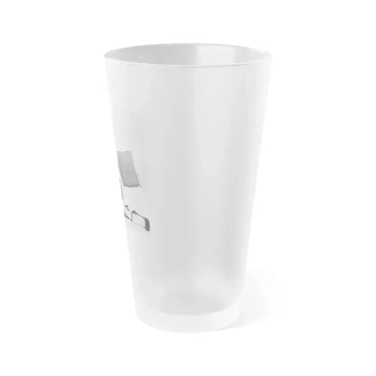 Bettie Page #766 (Vintage Female Icon) Frosted Pint Glass 16oz - Go Mug Yourself