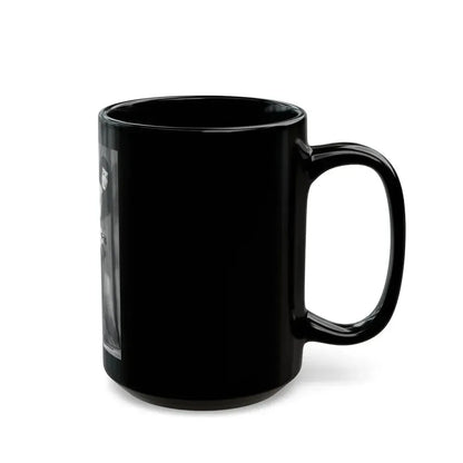 Bettie Page #780 (Vintage Female Icon) Black Coffee Mug - Go Mug Yourself
