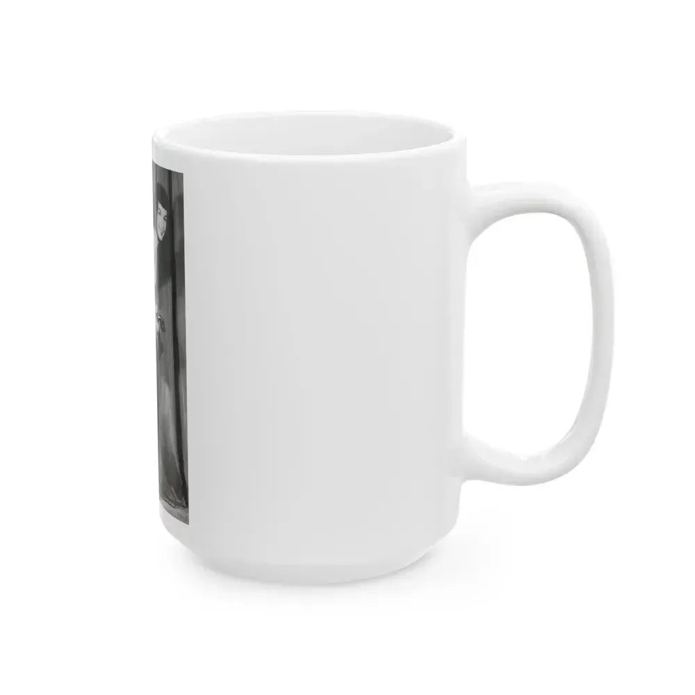 Bettie Page #780 (Vintage Female Icon) White Coffee Mug - Go Mug Yourself