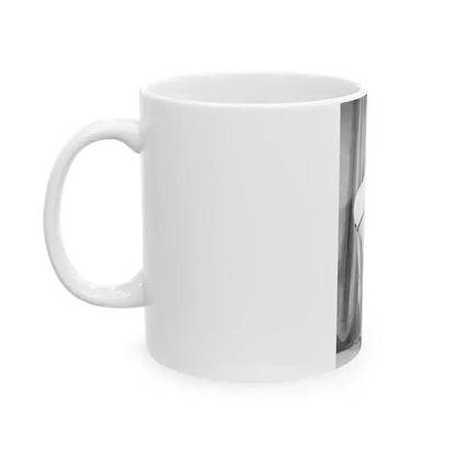 Bettie Page #780 (Vintage Female Icon) White Coffee Mug - Go Mug Yourself