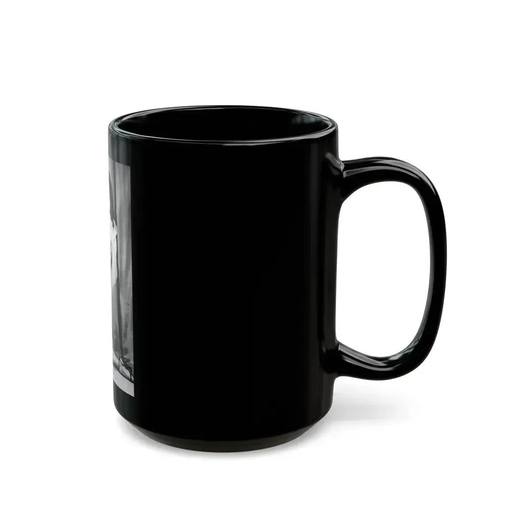 Bettie Page #782 (Vintage Female Icon) Black Coffee Mug - Go Mug Yourself