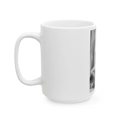 Bettie Page #782 (Vintage Female Icon) White Coffee Mug - Go Mug Yourself