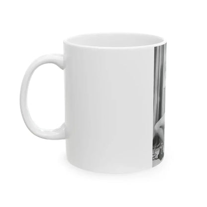 Bettie Page #782 (Vintage Female Icon) White Coffee Mug - Go Mug Yourself