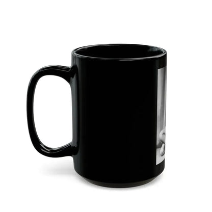 Bettie Page #783 (Vintage Female Icon) Black Coffee Mug - Go Mug Yourself
