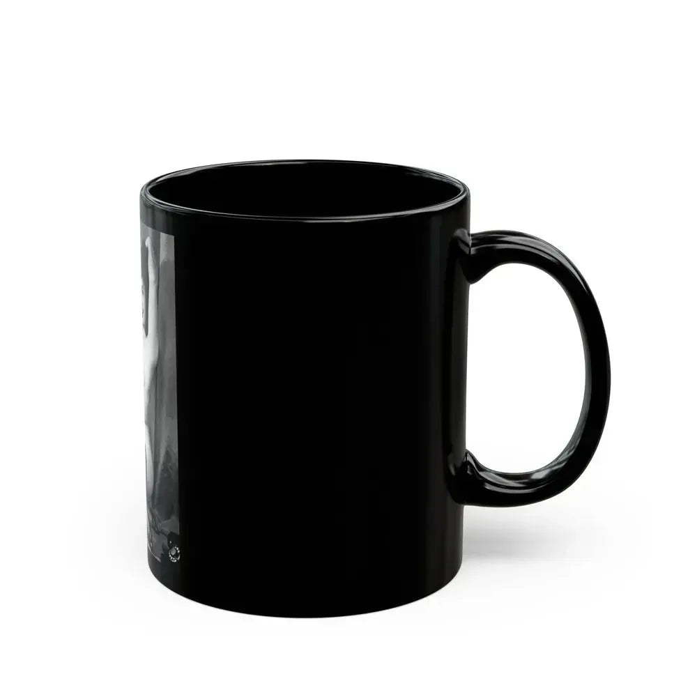 Bettie Page #783 (Vintage Female Icon) Black Coffee Mug - Go Mug Yourself
