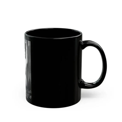Bettie Page #783 (Vintage Female Icon) Black Coffee Mug - Go Mug Yourself