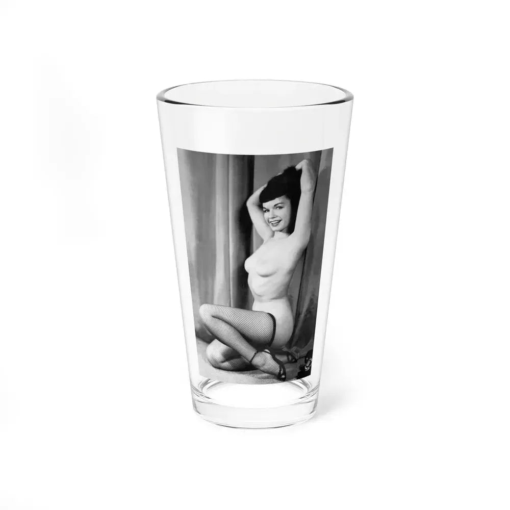 Bettie Page #783 (Vintage Female Icon) Pint Glass 16oz 16oz - Go Mug Yourself