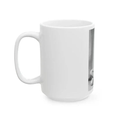 Bettie Page #783 (Vintage Female Icon) White Coffee Mug - Go Mug Yourself