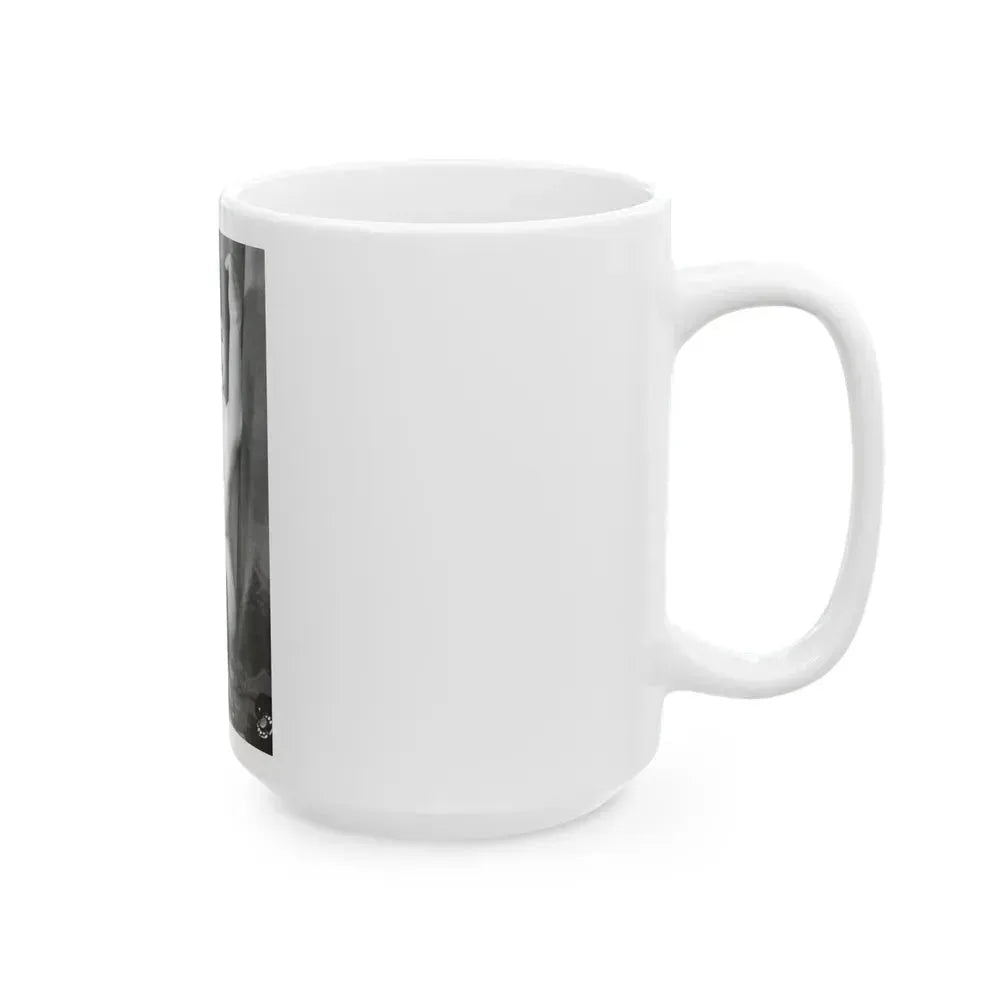 Bettie Page #783 (Vintage Female Icon) White Coffee Mug - Go Mug Yourself