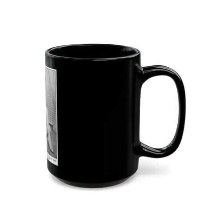 Bettie Page #784 (Vintage Female Icon) Black Coffee Mug - Go Mug Yourself