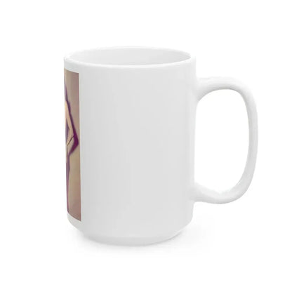Bettie Page #785 (Vintage Female Icon) White Coffee Mug - Go Mug Yourself
