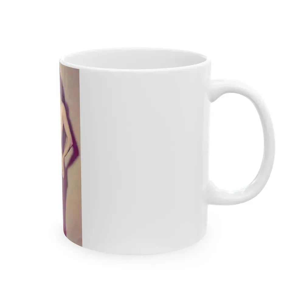 Bettie Page #785 (Vintage Female Icon) White Coffee Mug - Go Mug Yourself