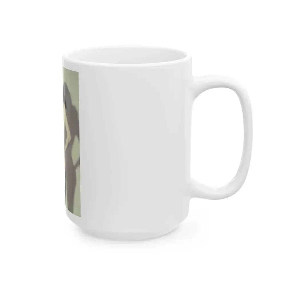 Bettie Page #786 (Vintage Female Icon) White Coffee Mug - Go Mug Yourself