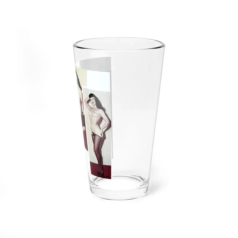 Bettie Page #787 (Vintage Female Icon) Pint Glass 16oz - Go Mug Yourself