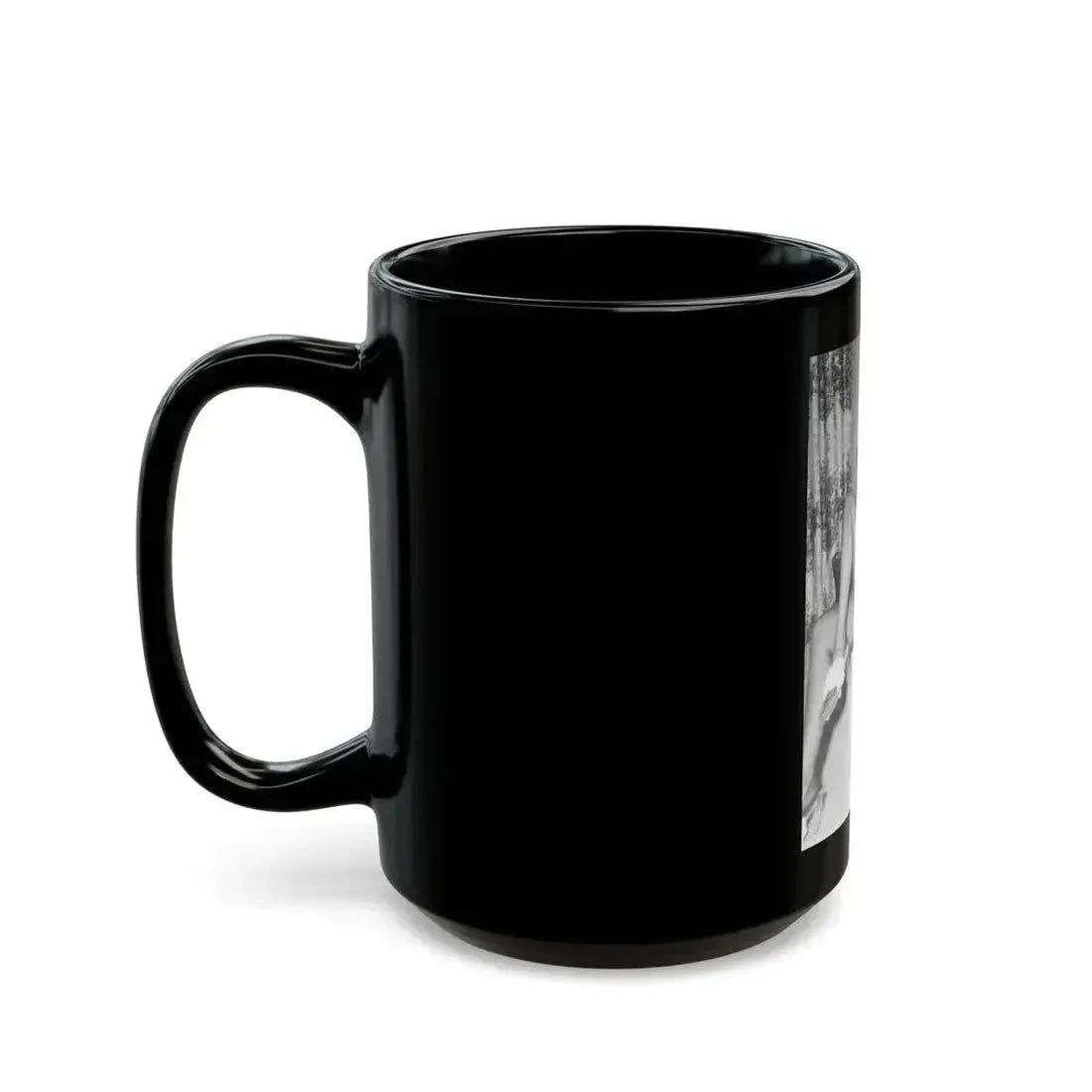 Bettie Page #789 (Vintage Female Icon) Black Coffee Mug - Go Mug Yourself