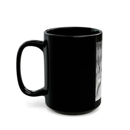 Bettie Page #789 (Vintage Female Icon) Black Coffee Mug - Go Mug Yourself