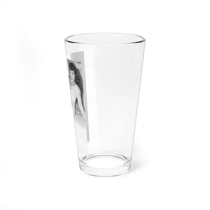 Bettie Page #789 (Vintage Female Icon) Pint Glass 16oz - Go Mug Yourself