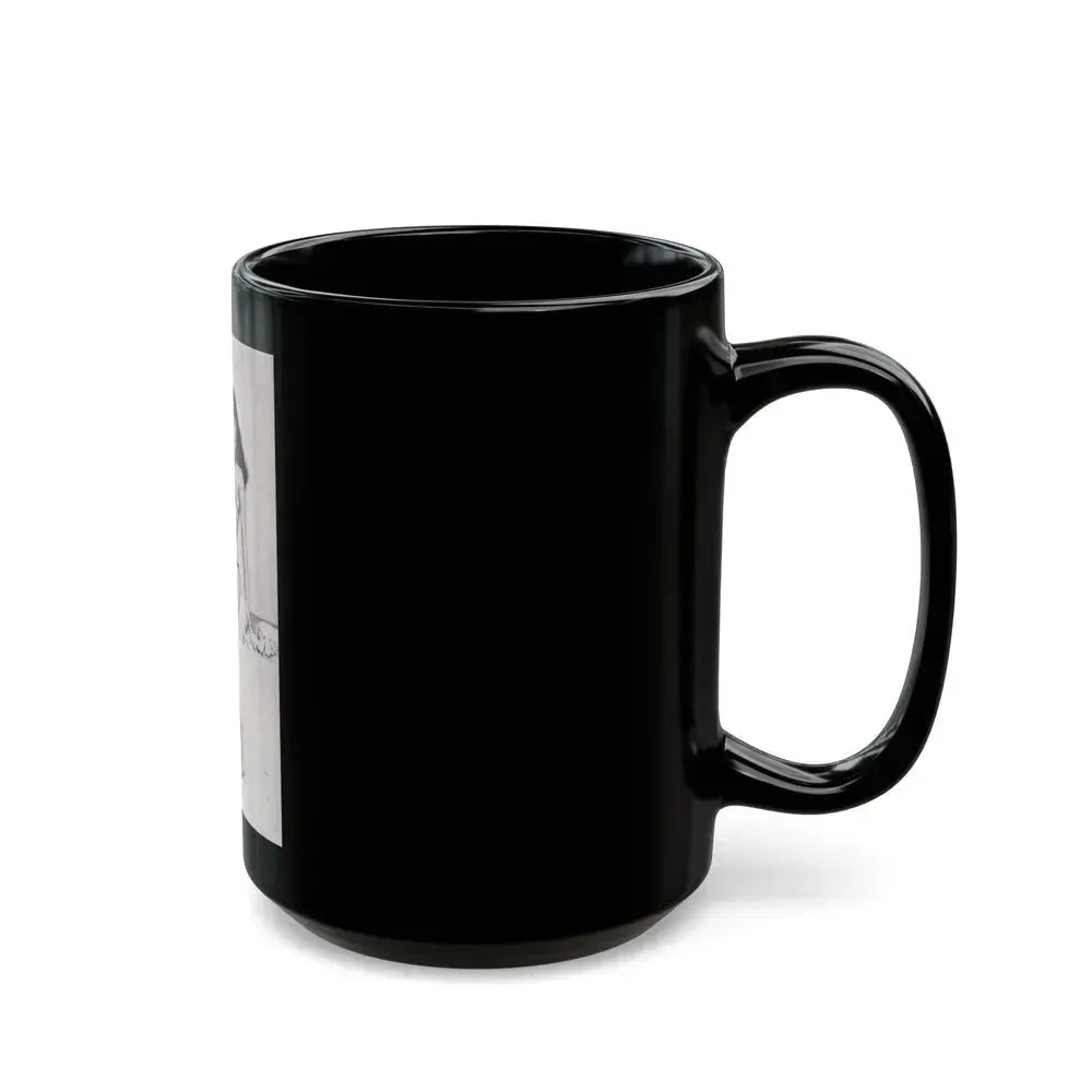 Bettie Page #79 (Vintage Female Icon) Black Coffee Mug - Go Mug Yourself