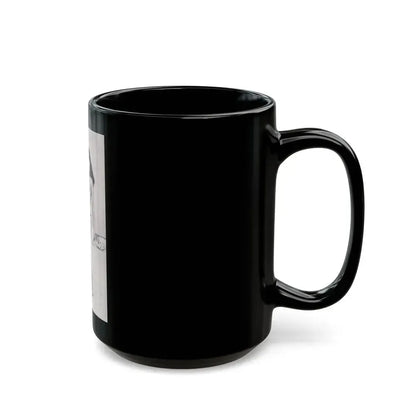 Bettie Page #79 (Vintage Female Icon) Black Coffee Mug - Go Mug Yourself