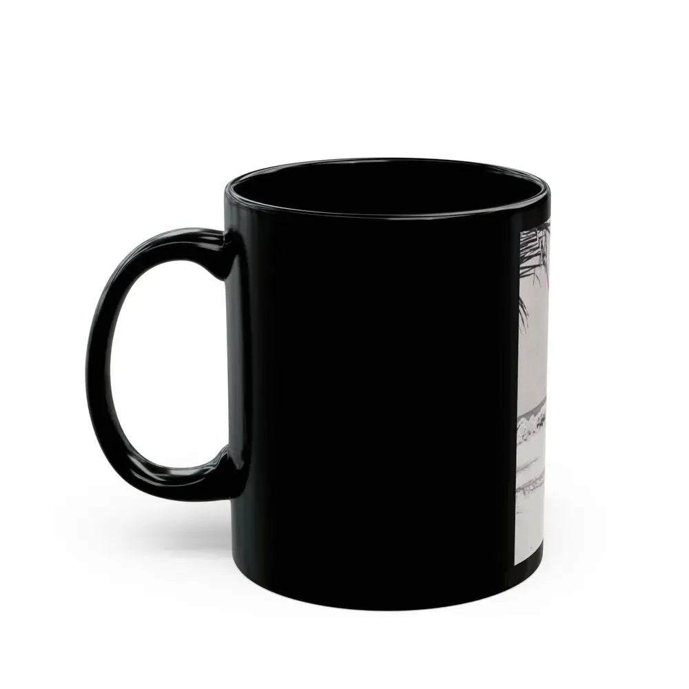 Bettie Page #79 (Vintage Female Icon) Black Coffee Mug - Go Mug Yourself