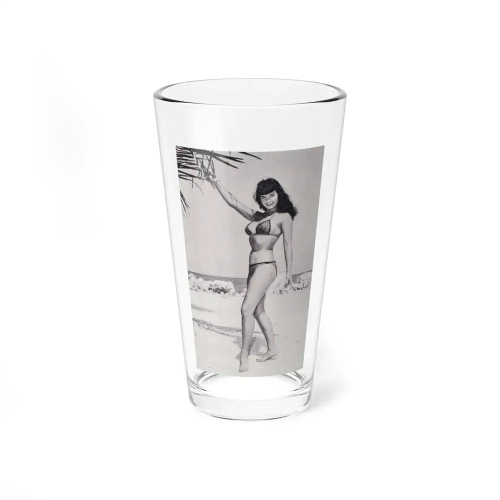 Bettie Page #79 (Vintage Female Icon) Pint Glass 16oz 16oz - Go Mug Yourself