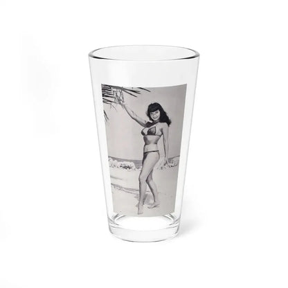 Bettie Page #79 (Vintage Female Icon) Pint Glass 16oz 16oz - Go Mug Yourself