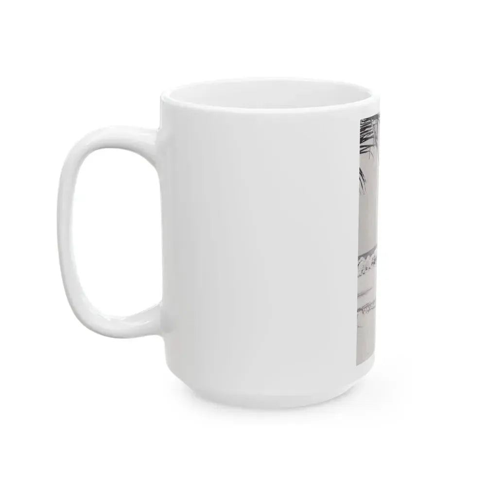 Bettie Page #79 (Vintage Female Icon) White Coffee Mug - Go Mug Yourself
