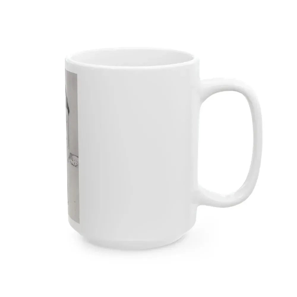 Bettie Page #79 (Vintage Female Icon) White Coffee Mug - Go Mug Yourself
