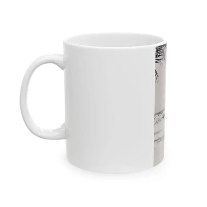 Bettie Page #79 (Vintage Female Icon) White Coffee Mug - Go Mug Yourself