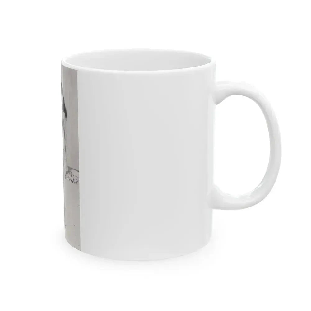 Bettie Page #79 (Vintage Female Icon) White Coffee Mug - Go Mug Yourself