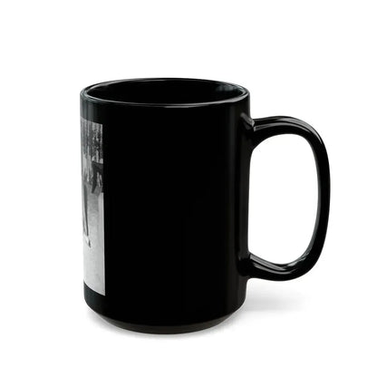 Bettie Page #791 (Vintage Female Icon) Black Coffee Mug - Go Mug Yourself