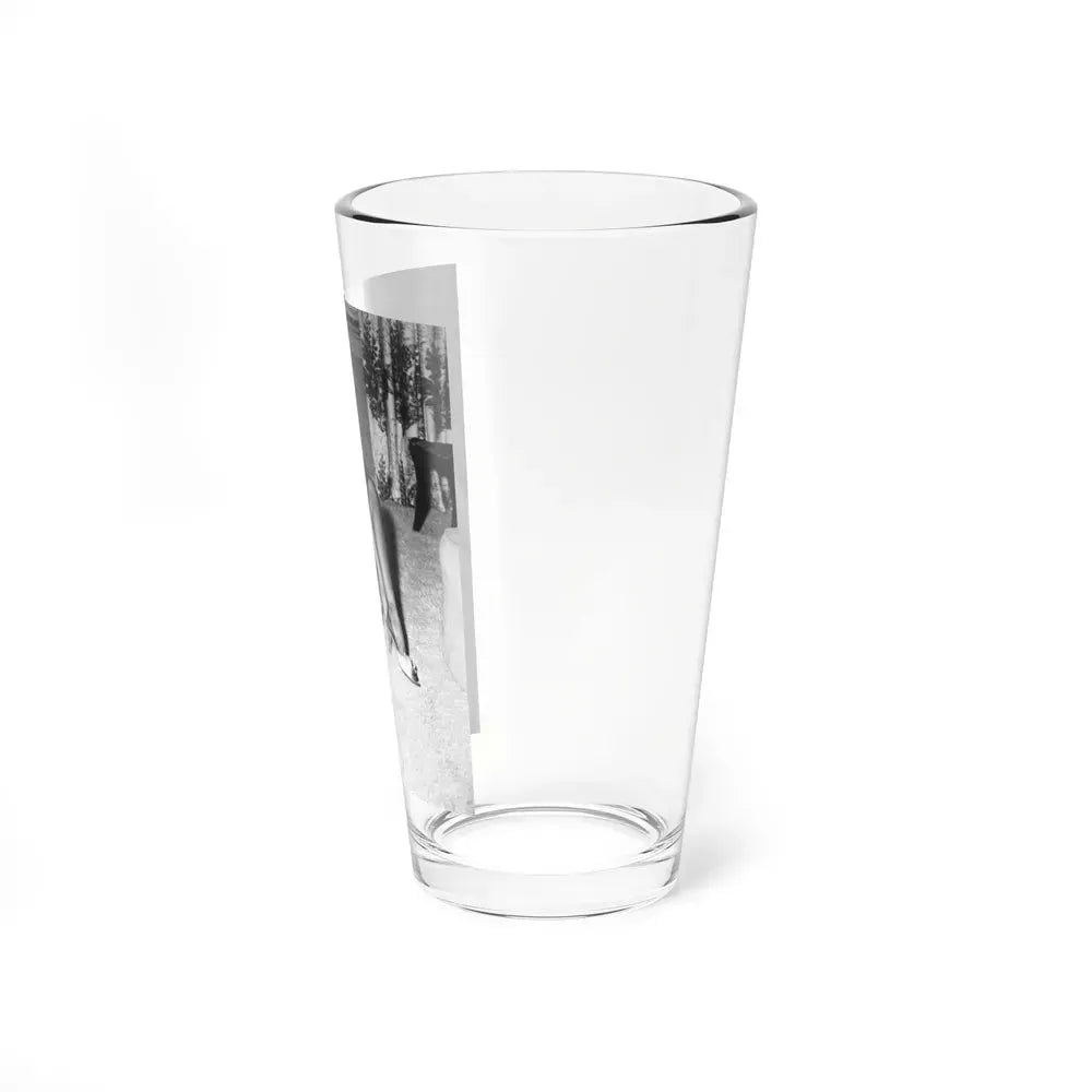 Bettie Page #791 (Vintage Female Icon) Pint Glass 16oz - Go Mug Yourself