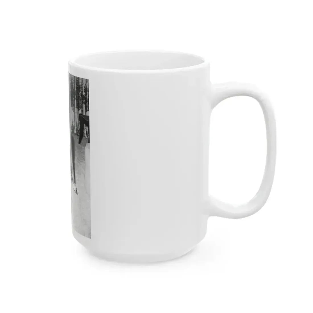 Bettie Page #791 (Vintage Female Icon) White Coffee Mug - Go Mug Yourself