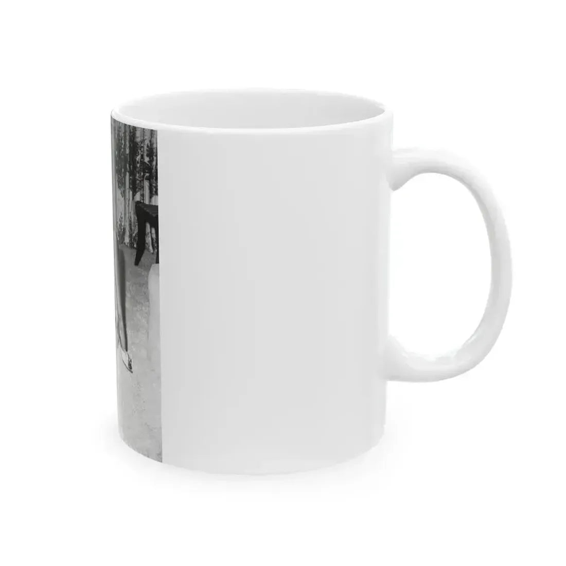 Bettie Page #791 (Vintage Female Icon) White Coffee Mug - Go Mug Yourself