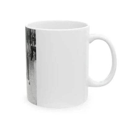 Bettie Page #791 (Vintage Female Icon) White Coffee Mug - Go Mug Yourself