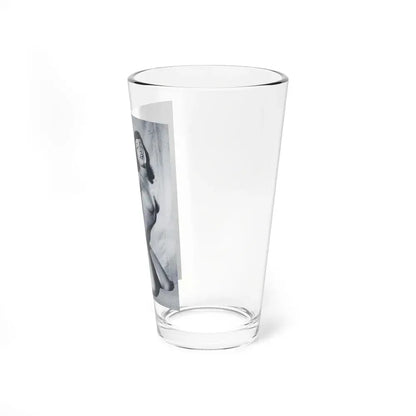 Bettie Page #792 (Vintage Female Icon) Pint Glass 16oz - Go Mug Yourself