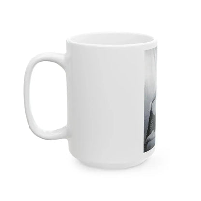 Bettie Page #792 (Vintage Female Icon) White Coffee Mug - Go Mug Yourself