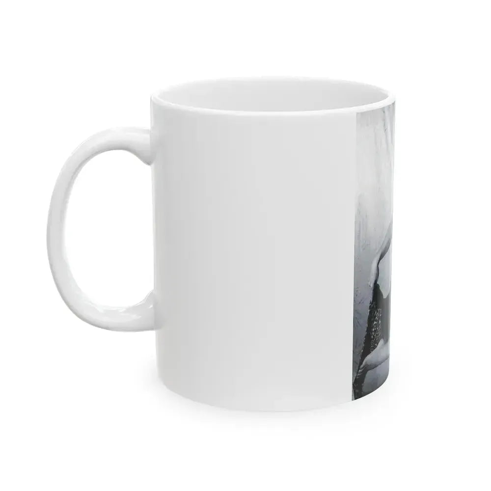 Bettie Page #792 (Vintage Female Icon) White Coffee Mug - Go Mug Yourself