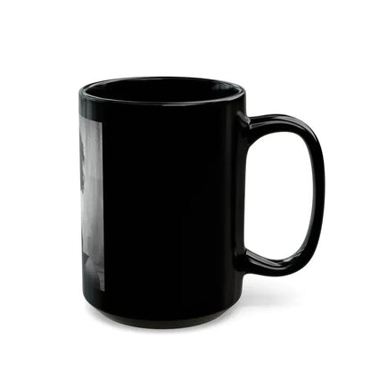 Bettie Page #793 (Vintage Female Icon) Black Coffee Mug - Go Mug Yourself