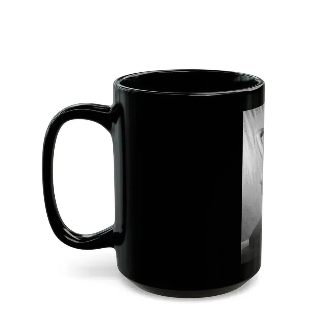 Bettie Page #793 (Vintage Female Icon) Black Coffee Mug - Go Mug Yourself