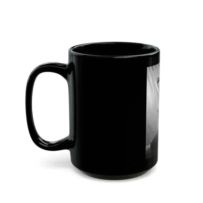 Bettie Page #793 (Vintage Female Icon) Black Coffee Mug - Go Mug Yourself