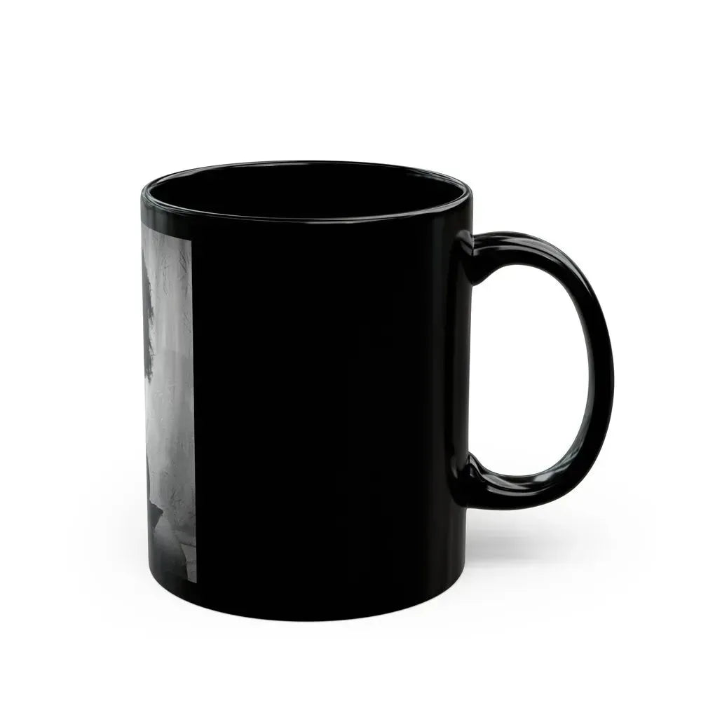 Bettie Page #793 (Vintage Female Icon) Black Coffee Mug - Go Mug Yourself