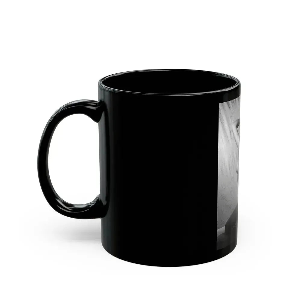 Bettie Page #793 (Vintage Female Icon) Black Coffee Mug - Go Mug Yourself