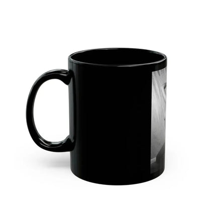 Bettie Page #793 (Vintage Female Icon) Black Coffee Mug - Go Mug Yourself