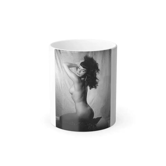 Bettie Page #793 (Vintage Female Icon) Color Changing Mug 11oz 11oz - Go Mug Yourself