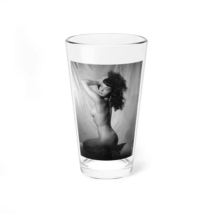 Bettie Page #793 (Vintage Female Icon) Pint Glass 16oz 16oz - Go Mug Yourself